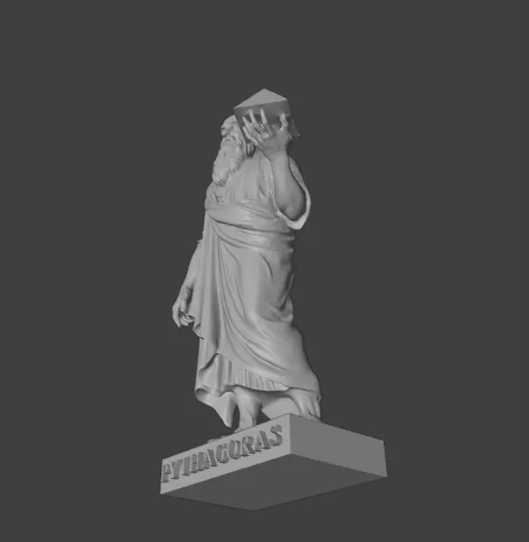 Pythagoras  3D print model_3