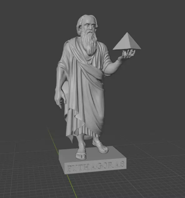 Pythagoras  3D print model_21