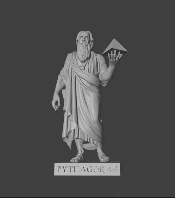 Pythagoras  3D print model_6