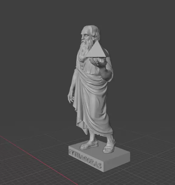 Pythagoras  3D print model_2