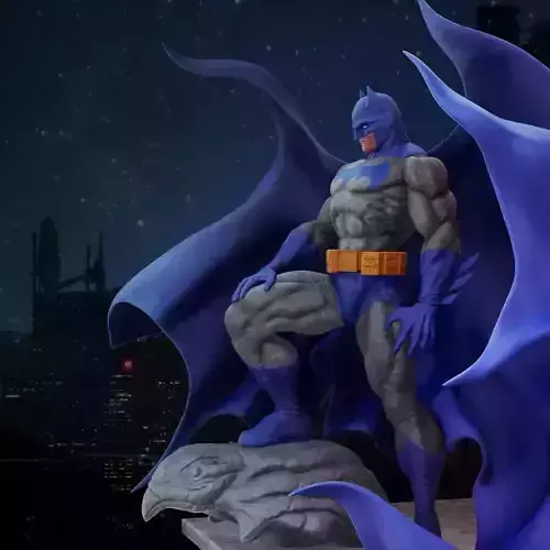 Batman statue