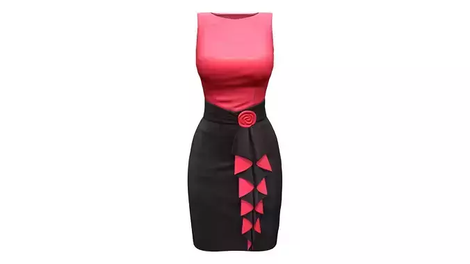 Elegant Sleeveless Top Skirt Formal Outfit