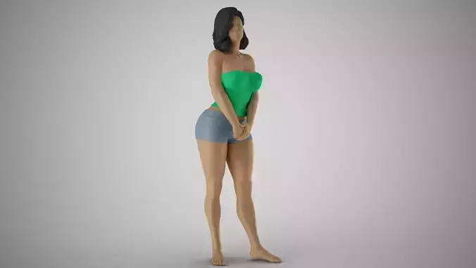 Fake Shyness 3D print model