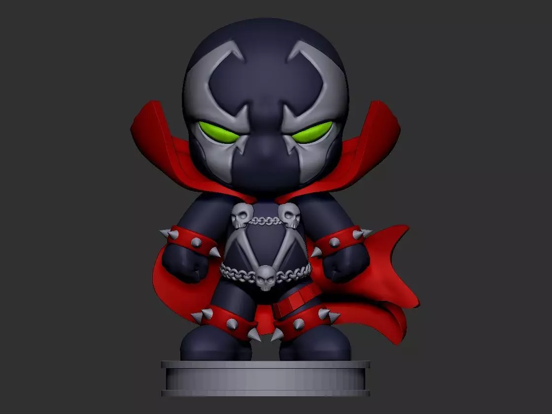 Chibi Spawn 3D print model
