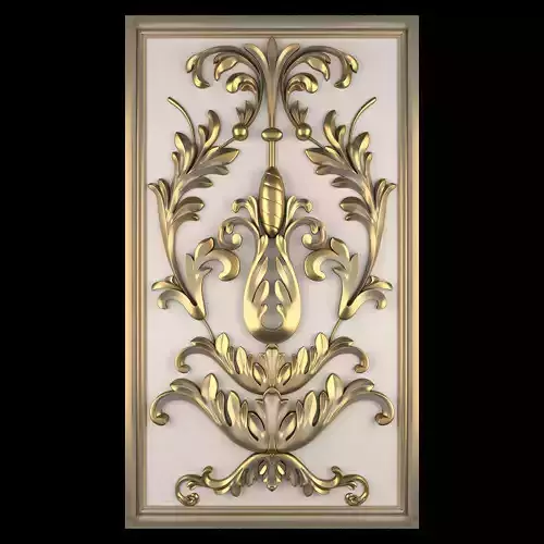 Decorative Wall Panel 06 3D model