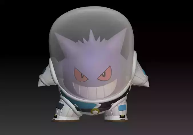 Pokemon Unite Gengar Space Style