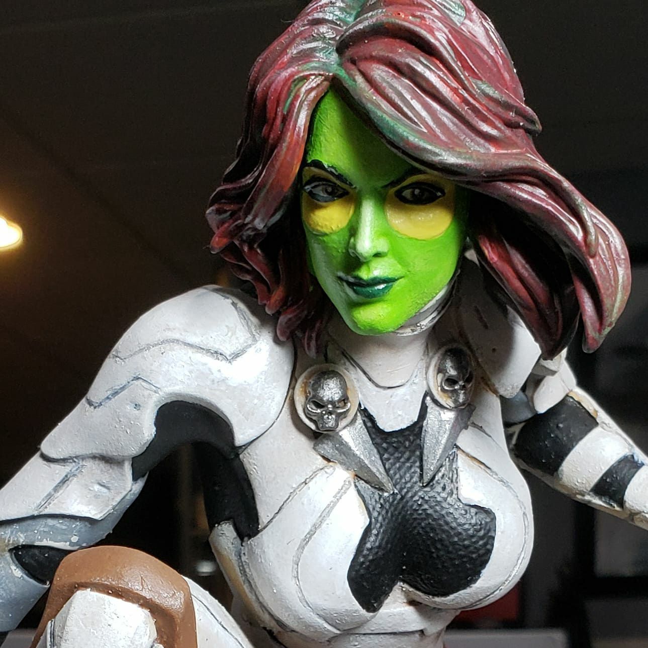 Gamora female superhero 3D print model_1