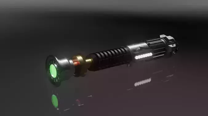Obi-wan lightsaber  3D model