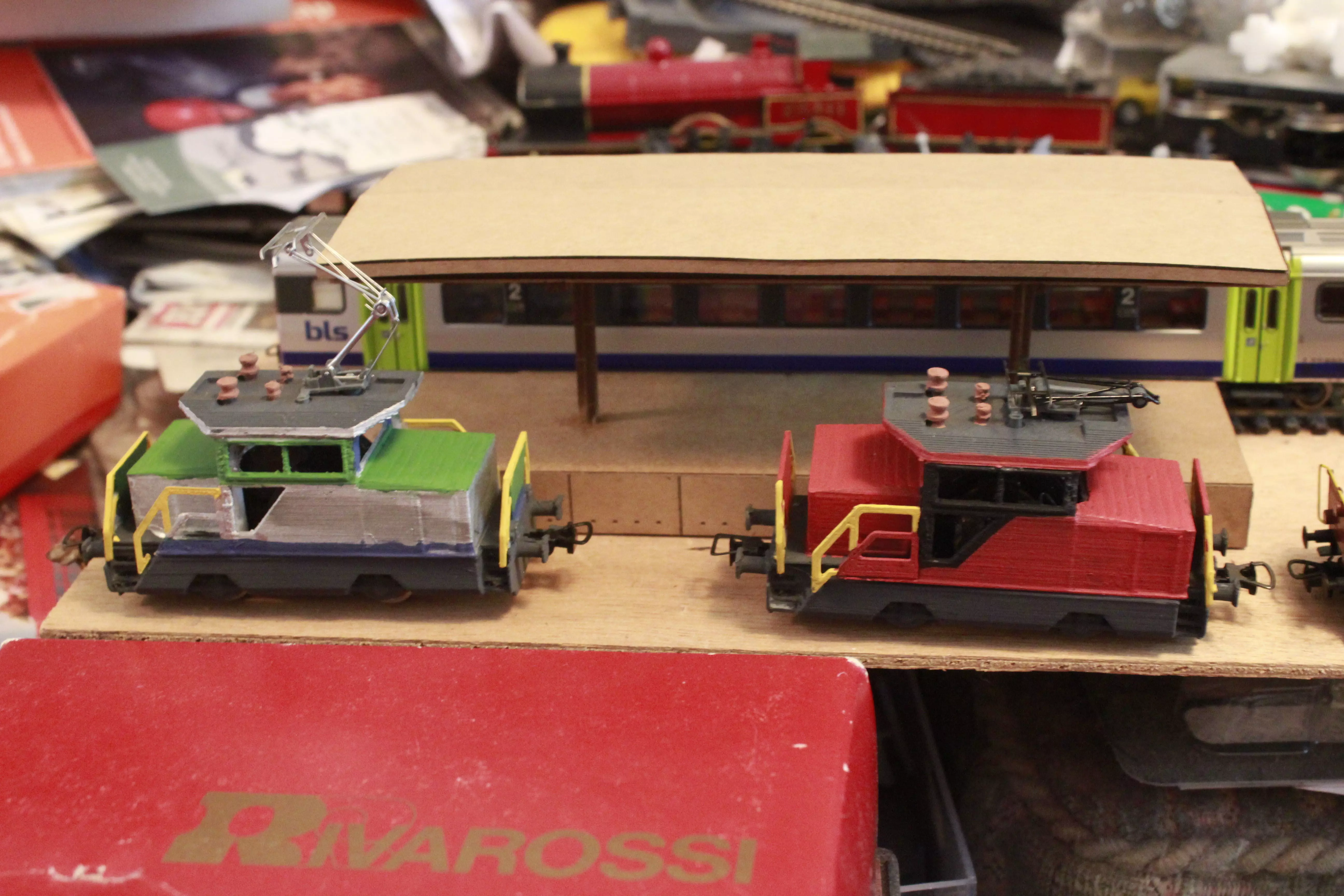 ho shunter locomotive swiss SBB BLS Ee 922 3D print model_0