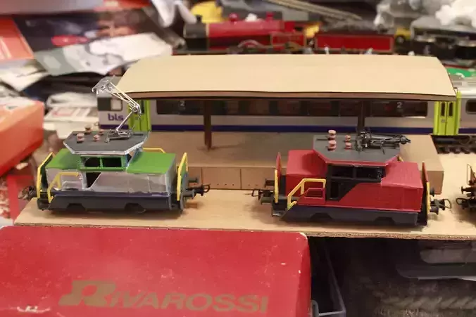 ho shunter locomotive swiss SBB BLS Ee 922