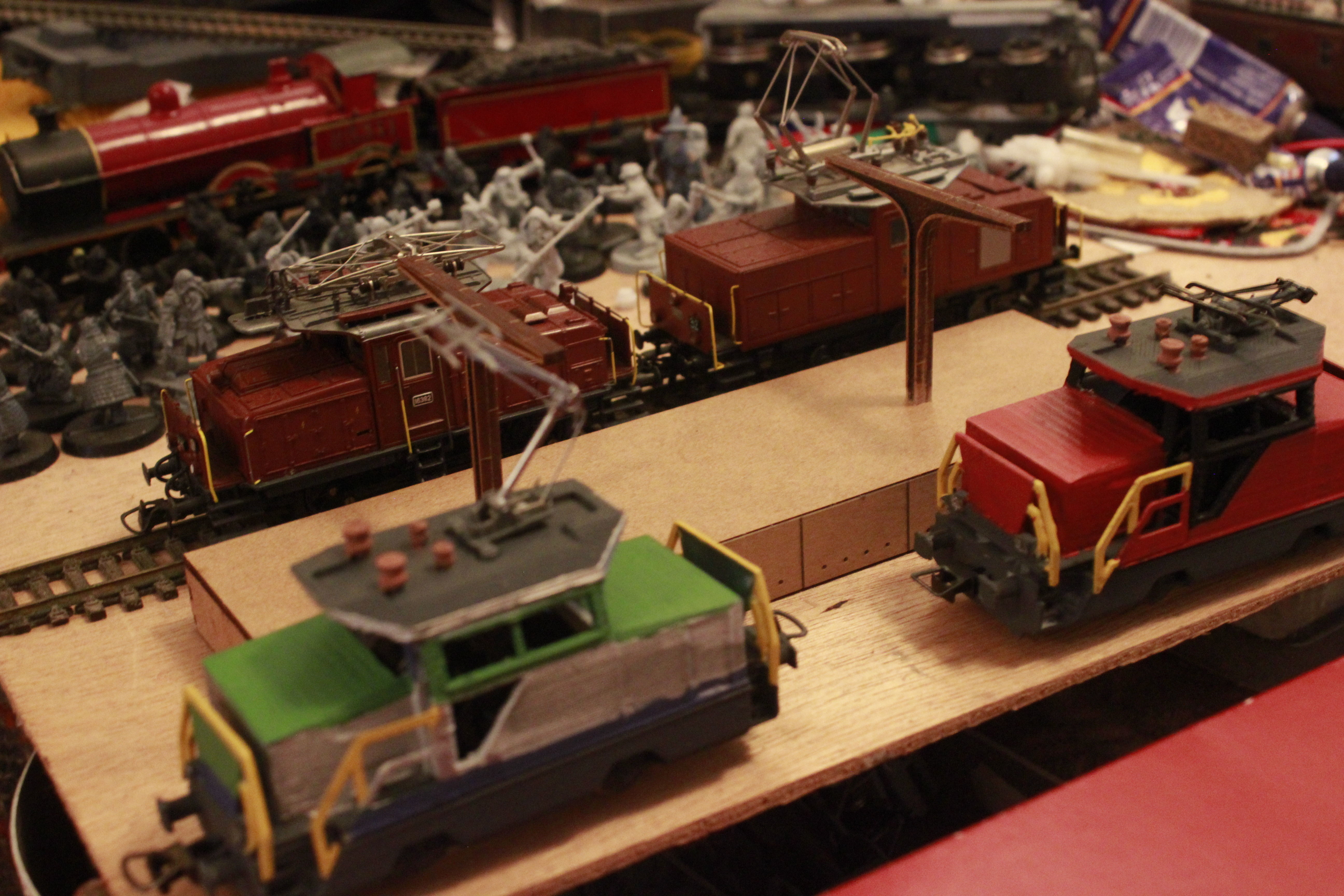 ho shunter locomotive swiss SBB BLS Ee 922 3D print model_2