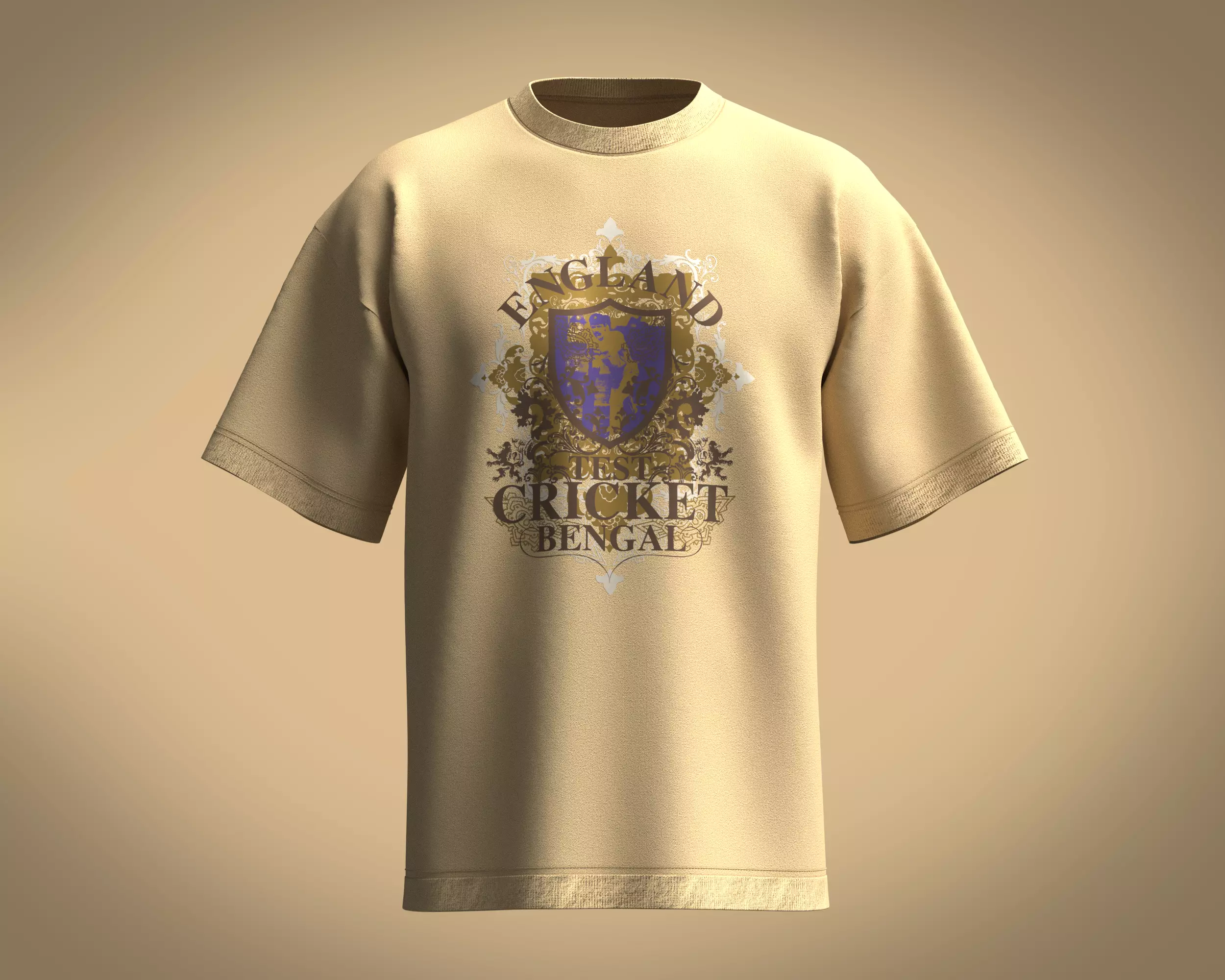 T-Shirt ENGLAND 3D model