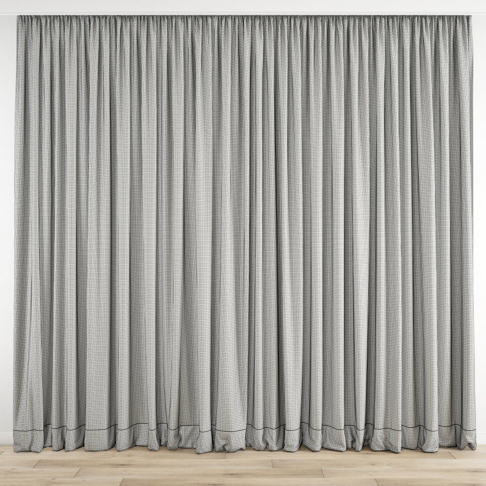 Curtain 352 3D model_3