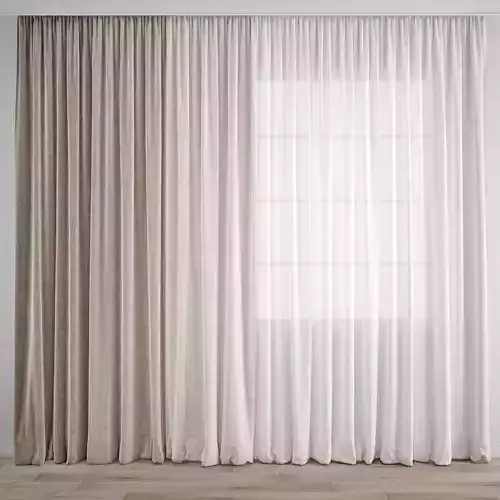 Curtain 352 3D model