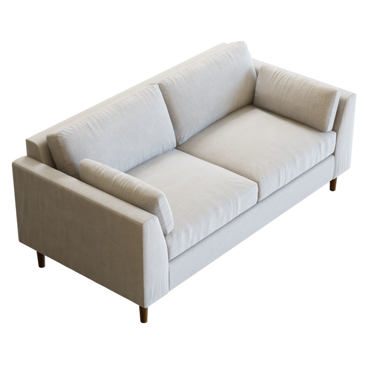 Crate and Barrel Avondale 73in Sofa 3D model_4