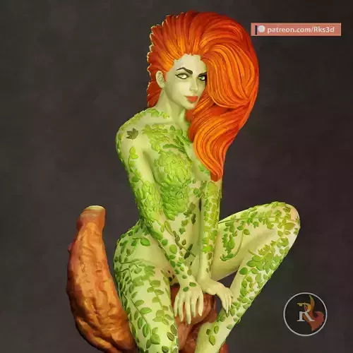 Poison ivy 3D print model