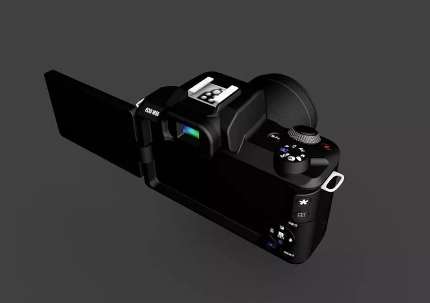 Canon camera Type M50 3D model