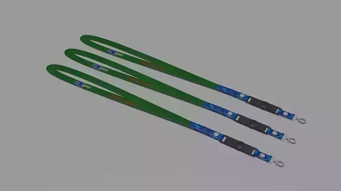 Lanyard three leashes