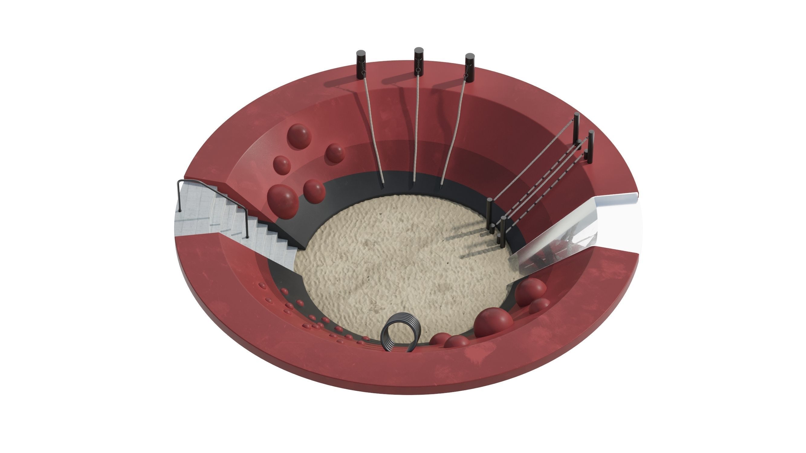 Kids Playground 2 3D model_17