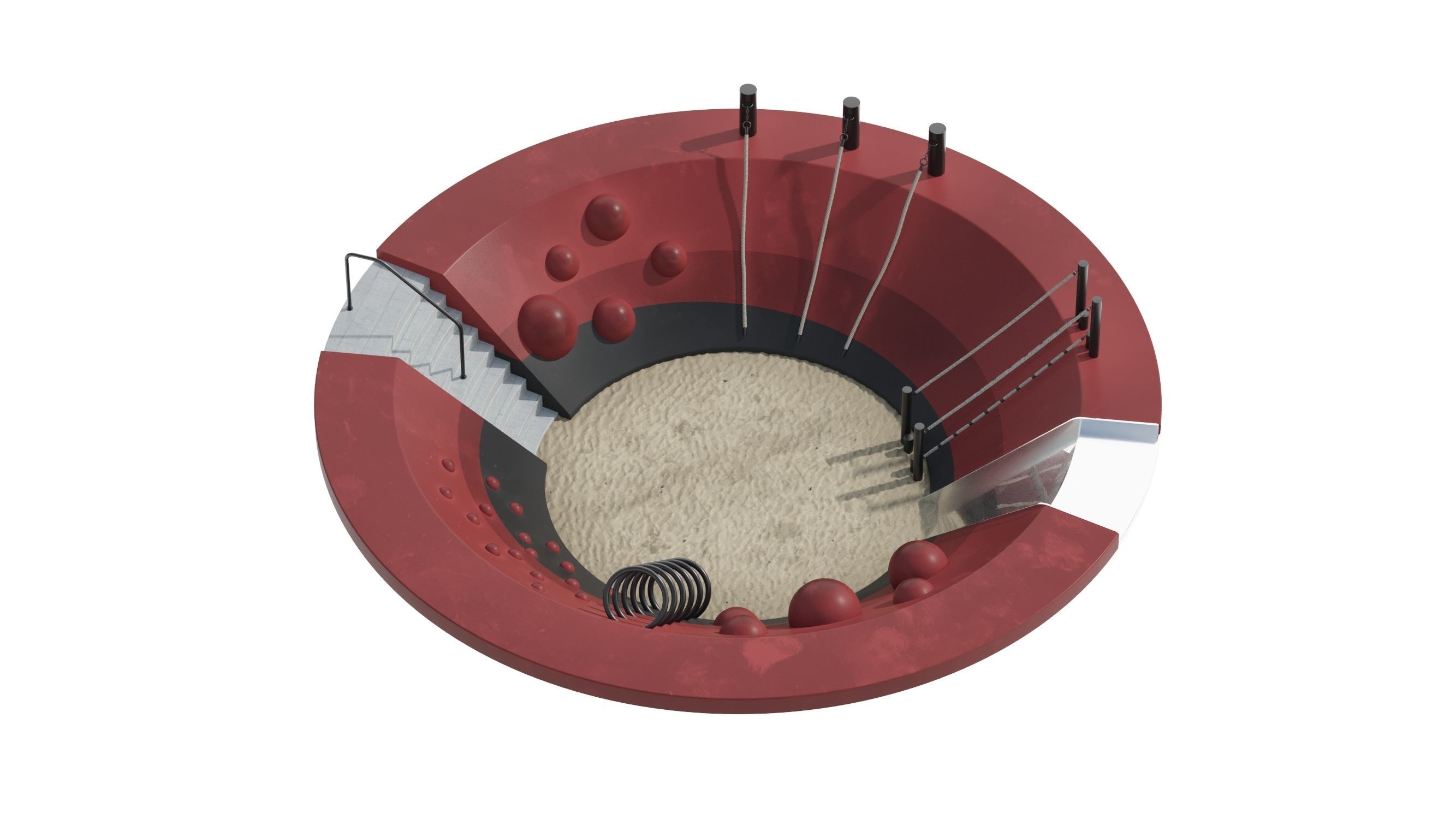 Kids Playground 2 3D model_16