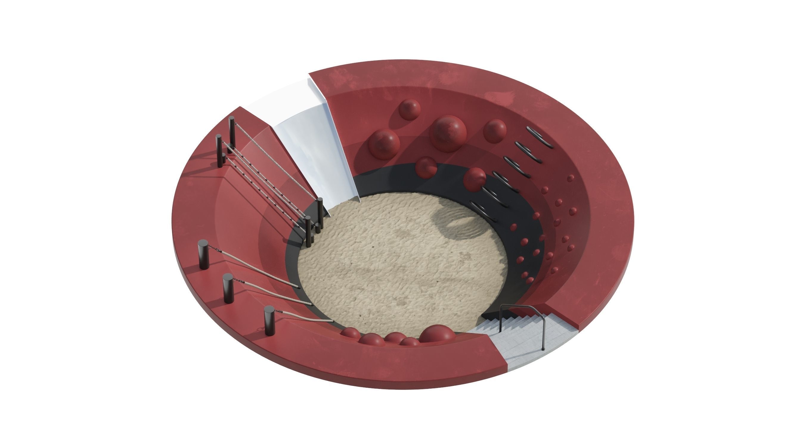 Kids Playground 2 3D model_1