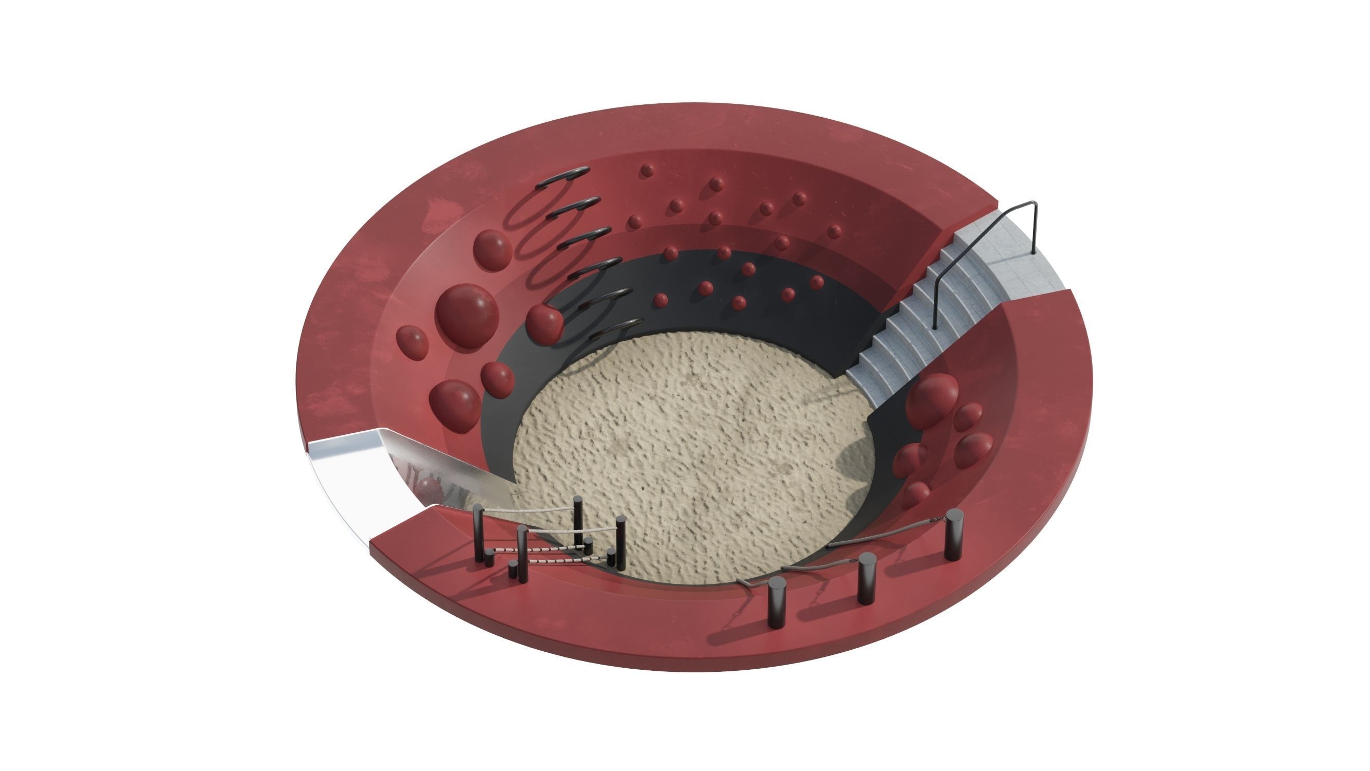 Kids Playground 2 3D model_7