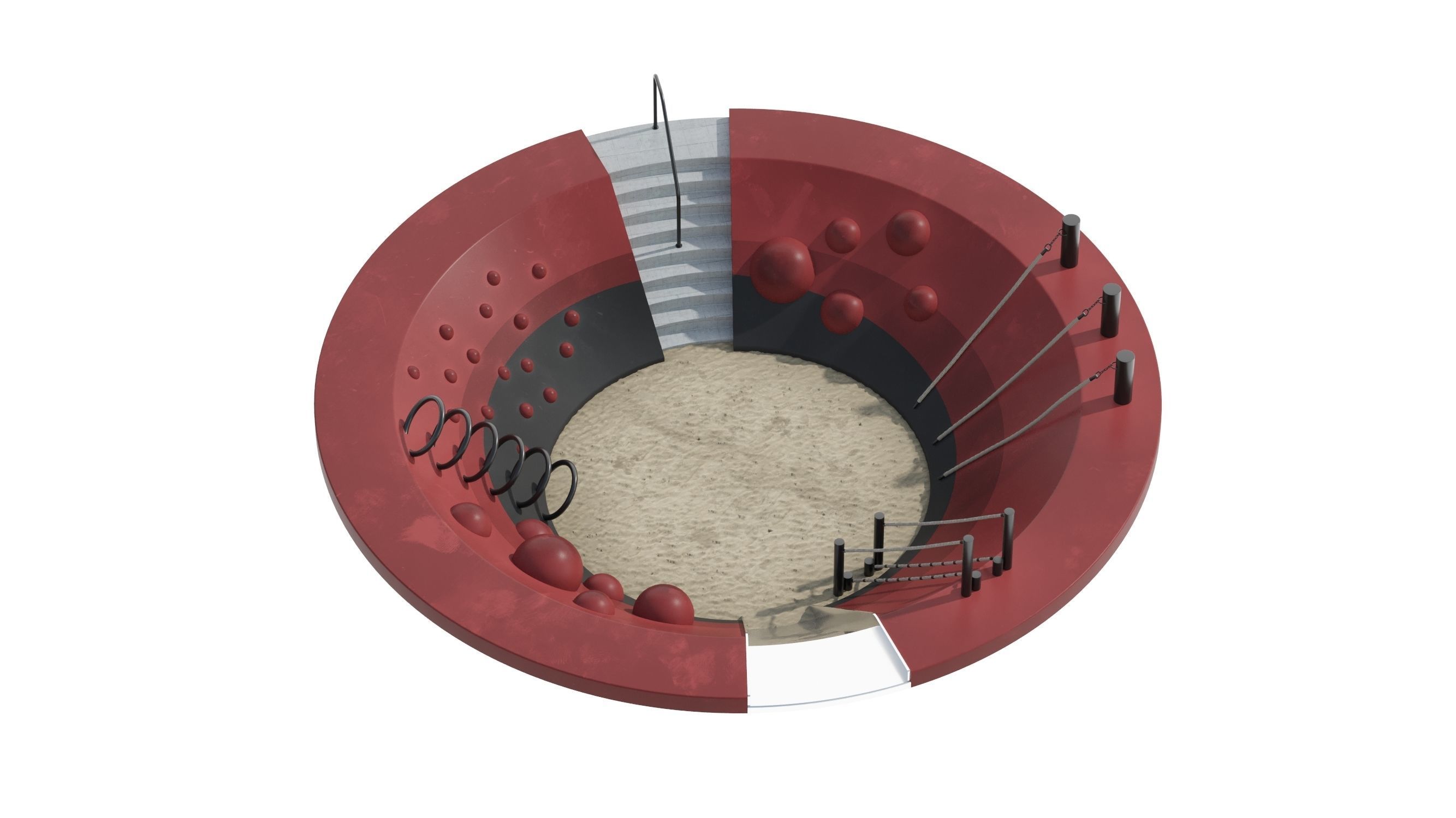 Kids Playground 2 3D model_12