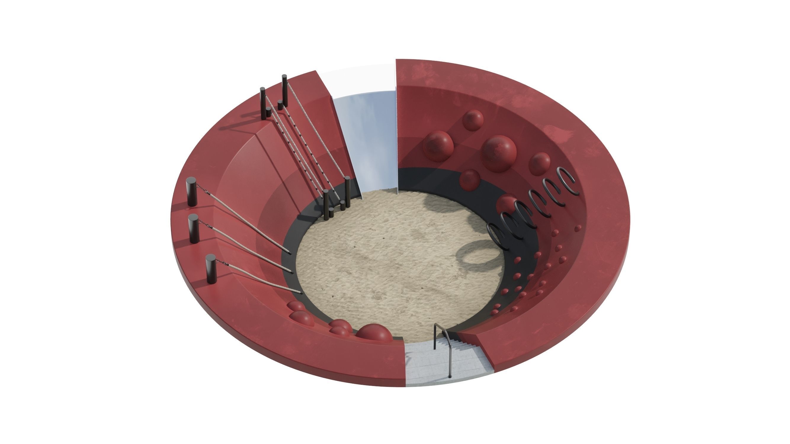 Kids Playground 2 3D model_24