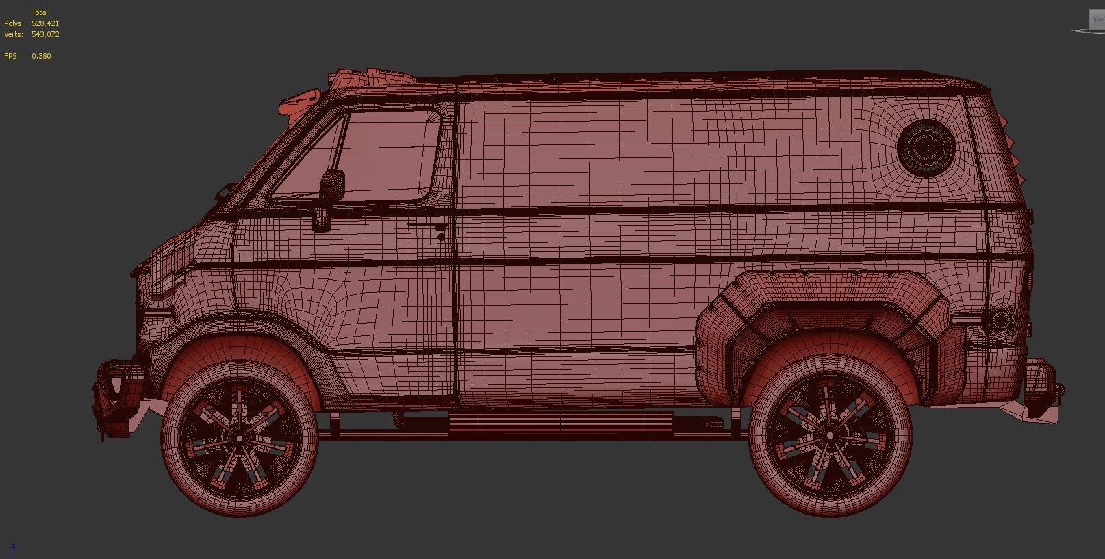 Cyber Van 3D model_12