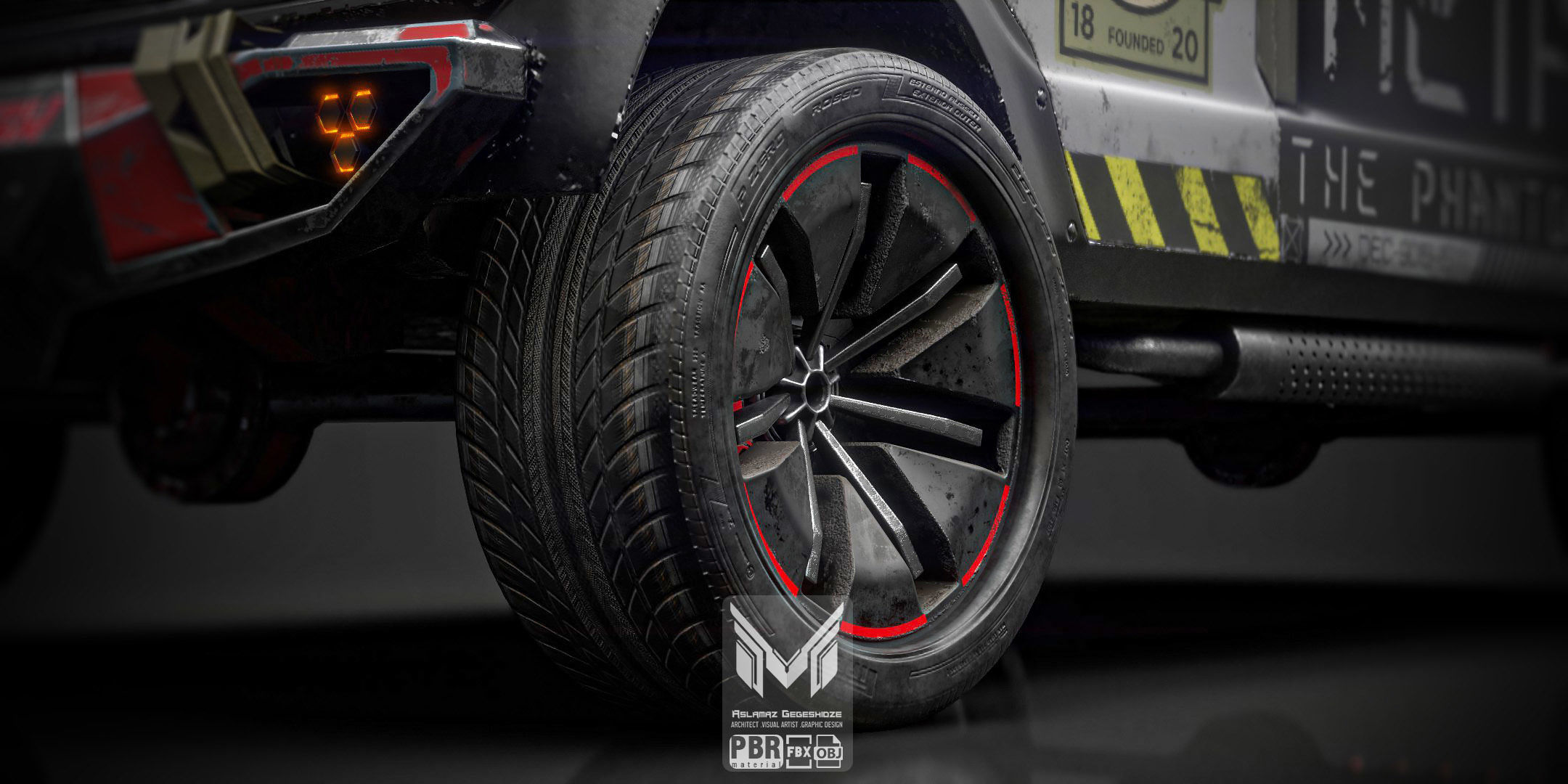 Cyber Van 3D model_11