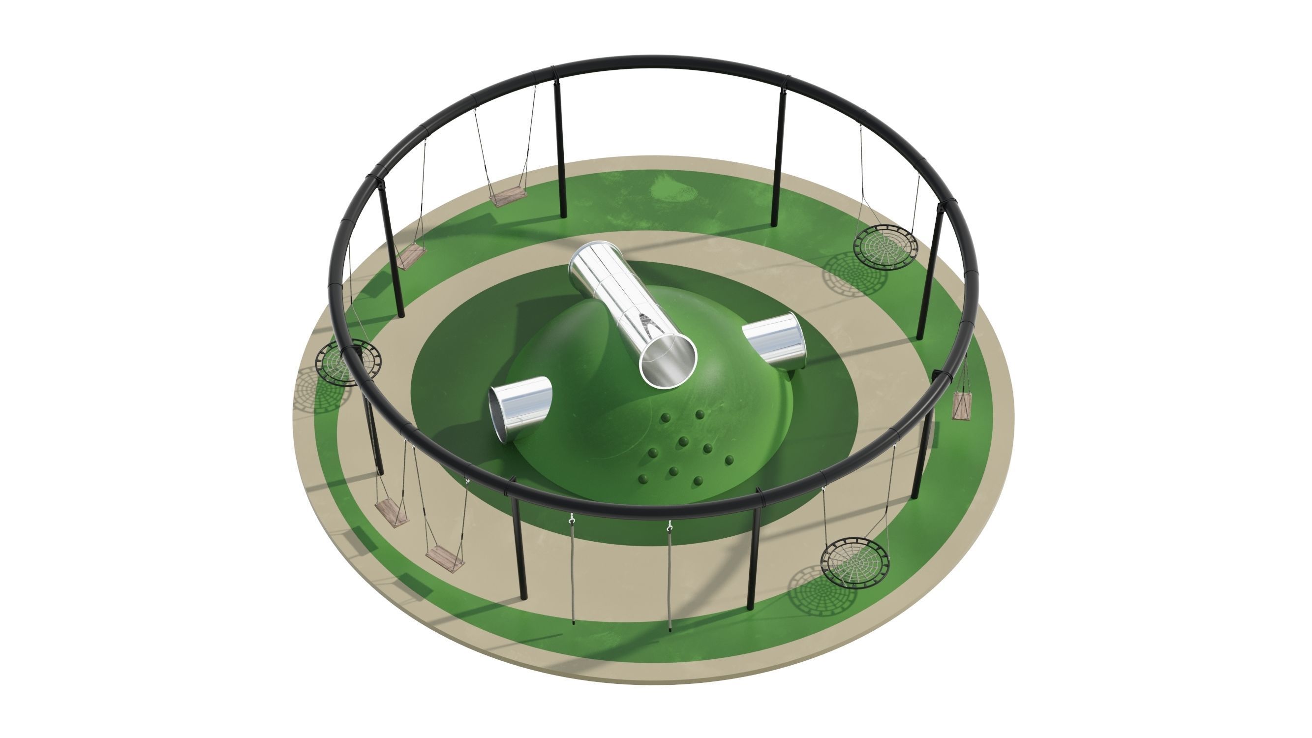 Kids Playground 3 3D model_10