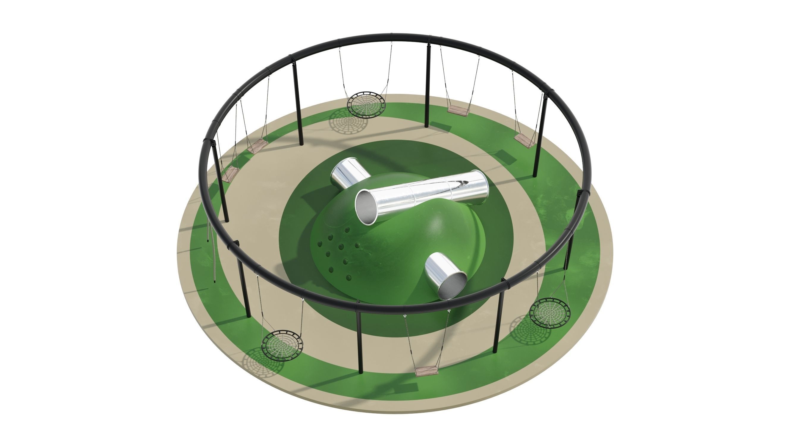 Kids Playground 3 3D model_5