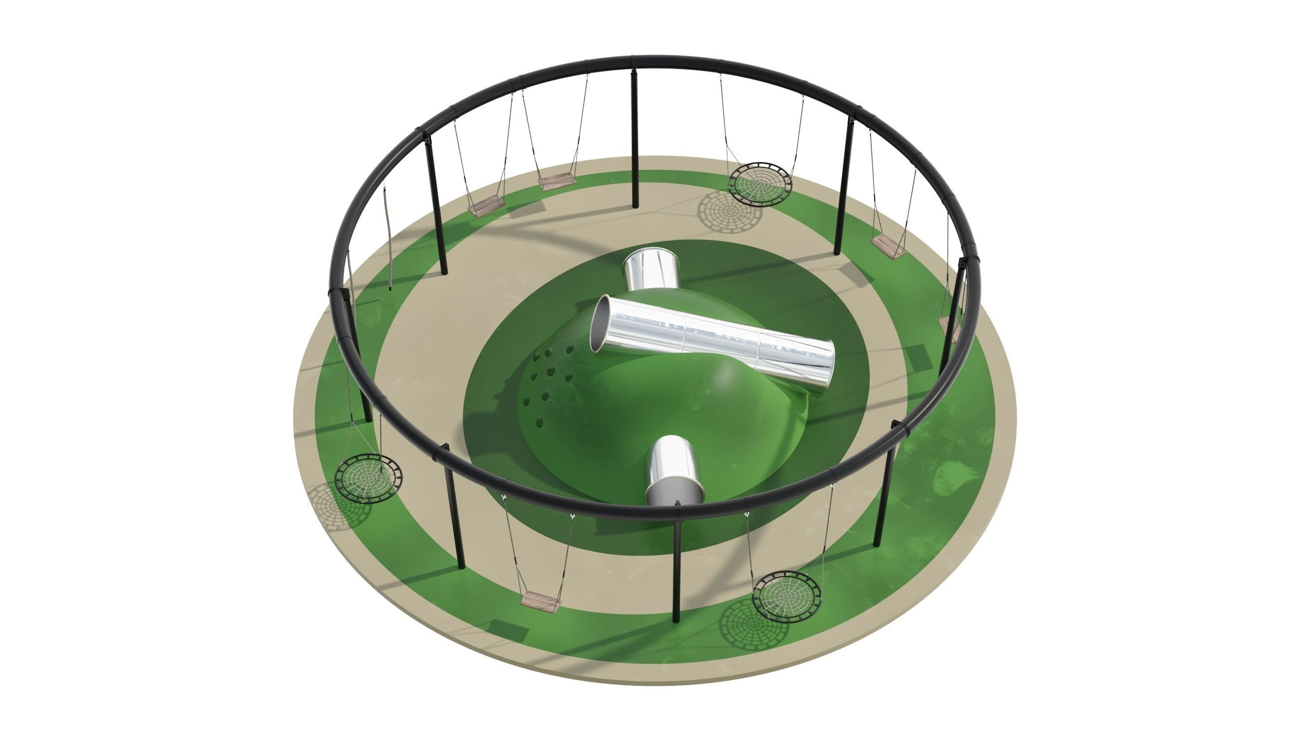 Kids Playground 3 3D model_3