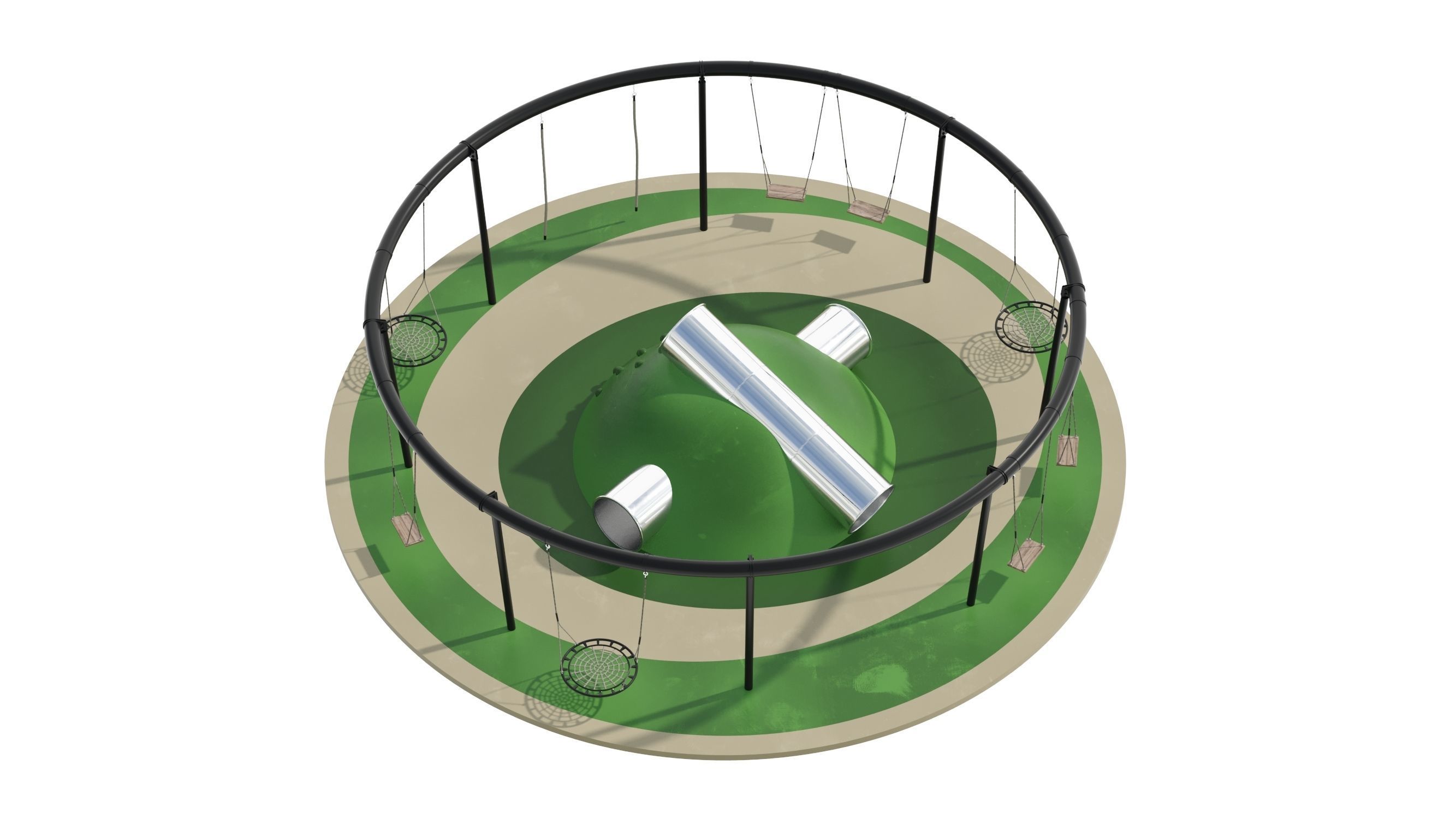 Kids Playground 3 3D model_24