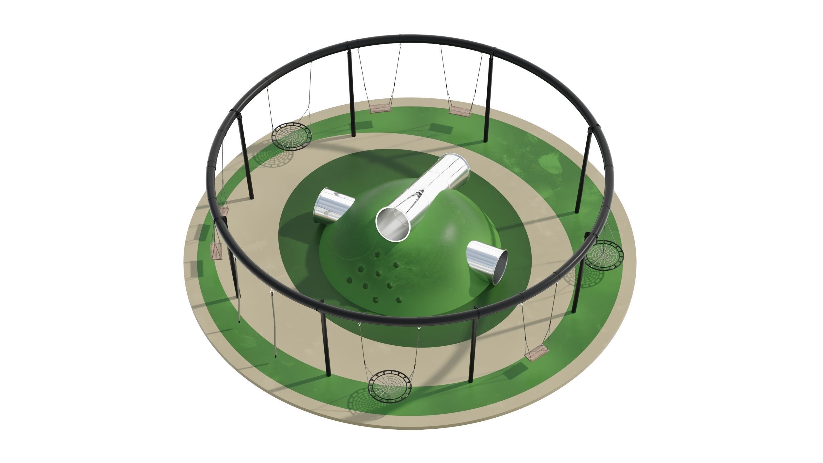 Kids Playground 3 3D model_7