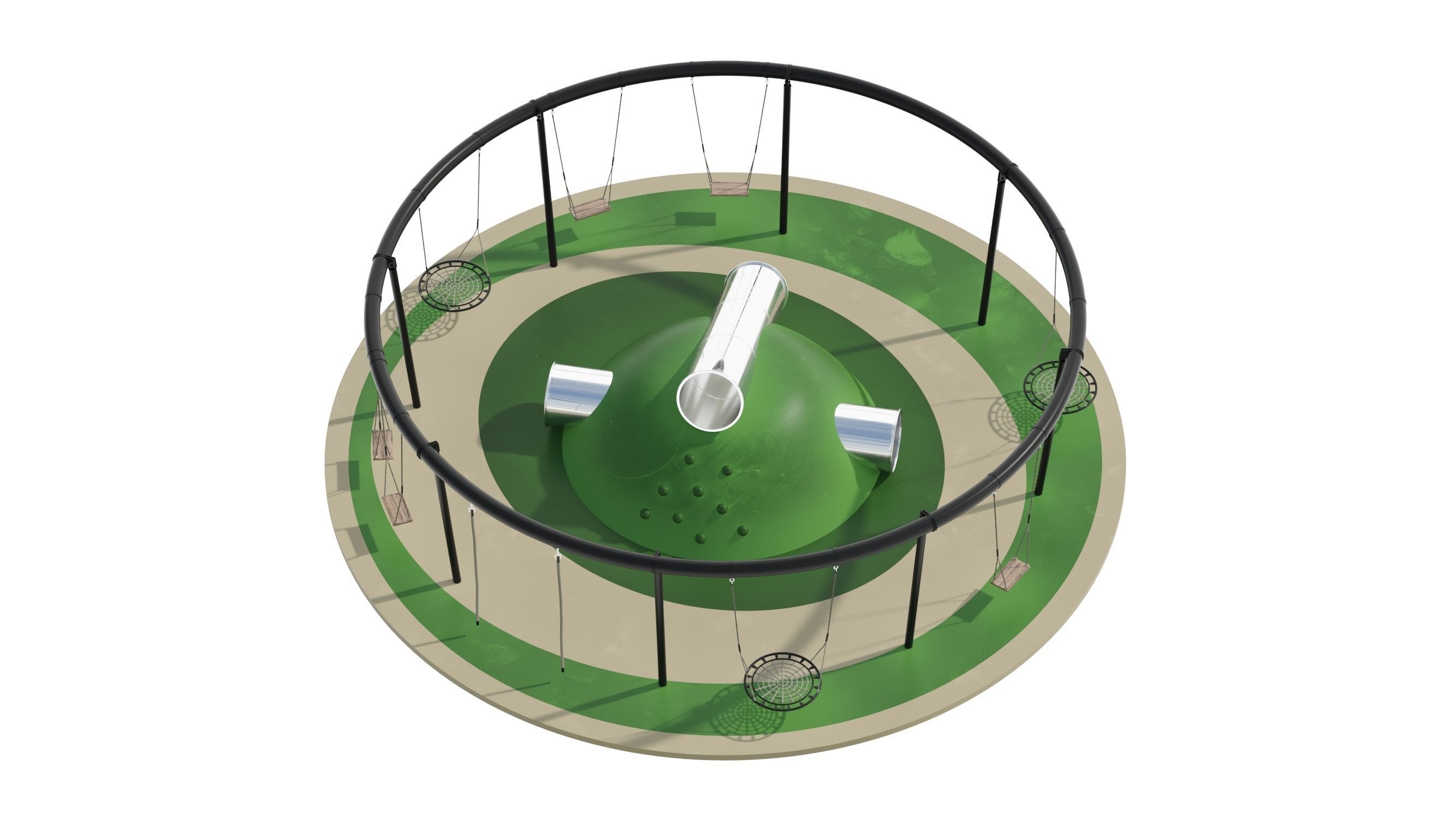 Kids Playground 3 3D model_8