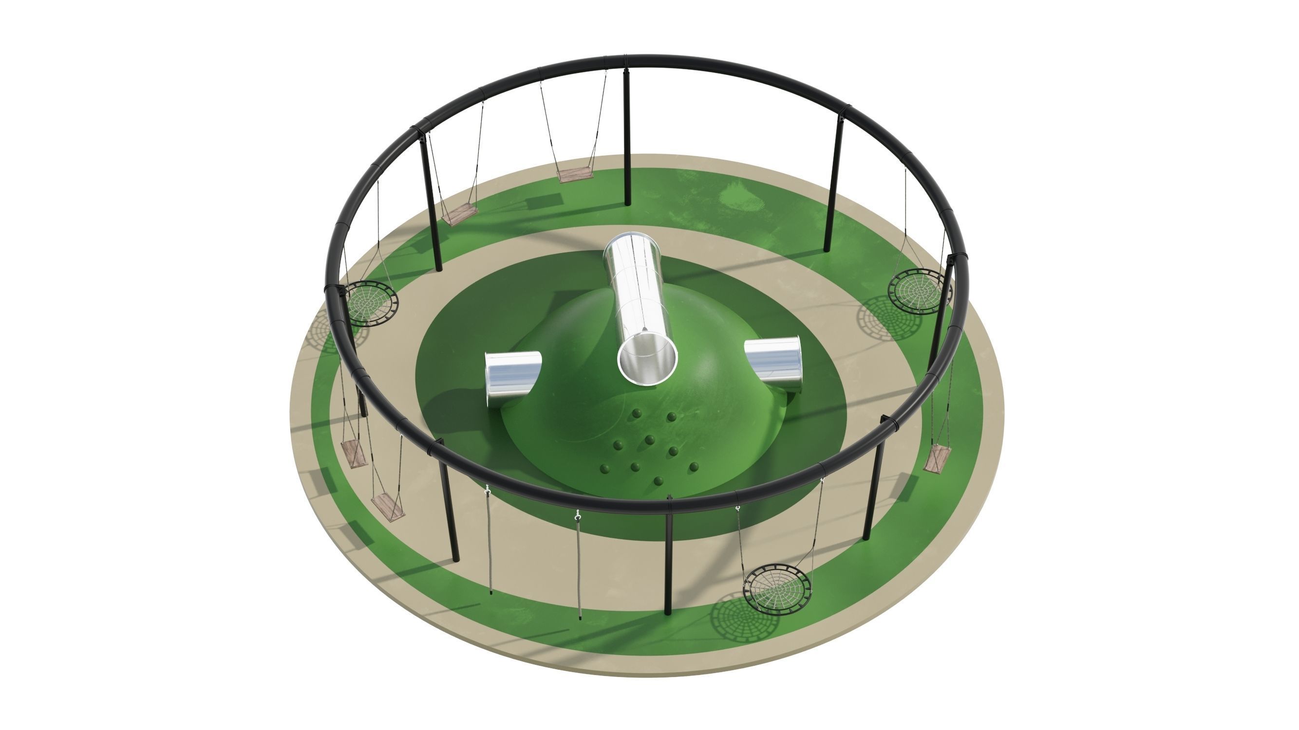 Kids Playground 3 3D model_9