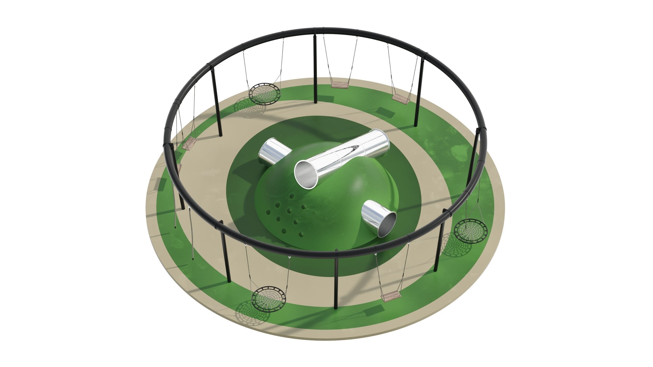 Kids Playground 3 3D model_6