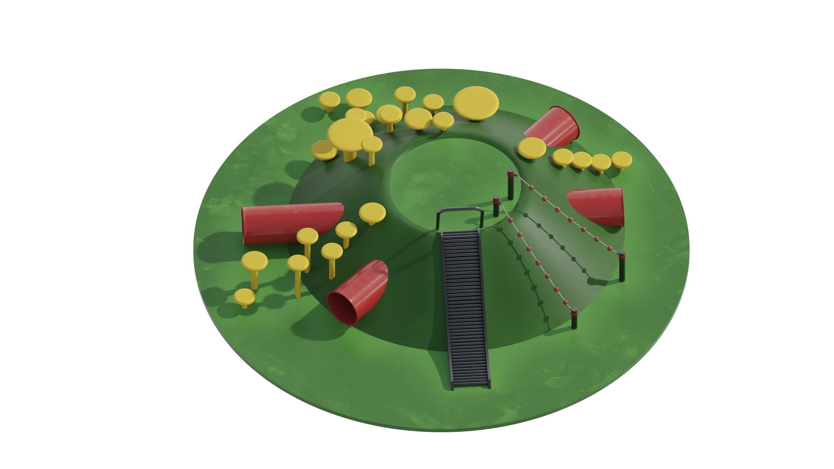 Kids Playground 4 3D model_21