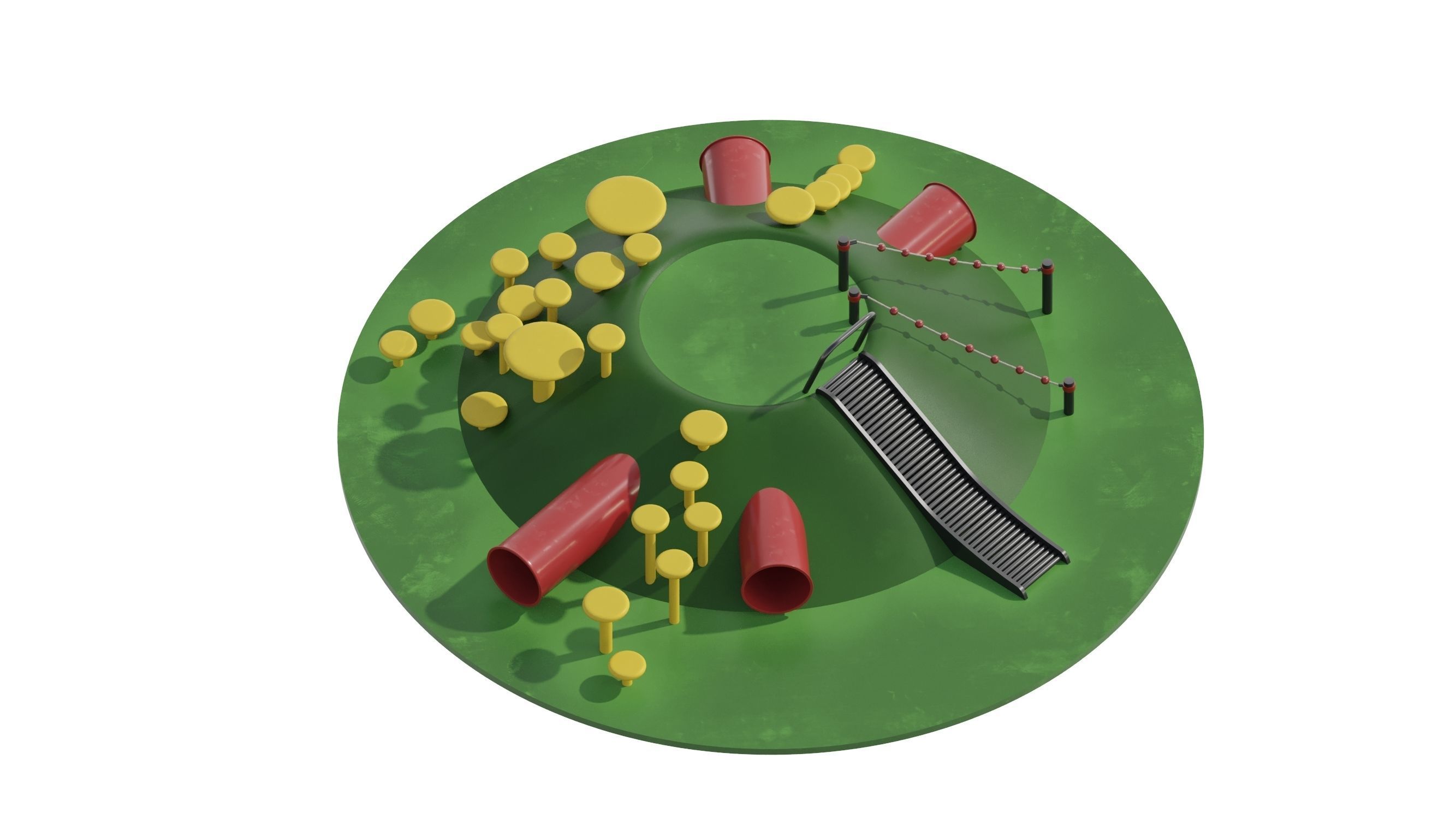 Kids Playground 4 3D model_24