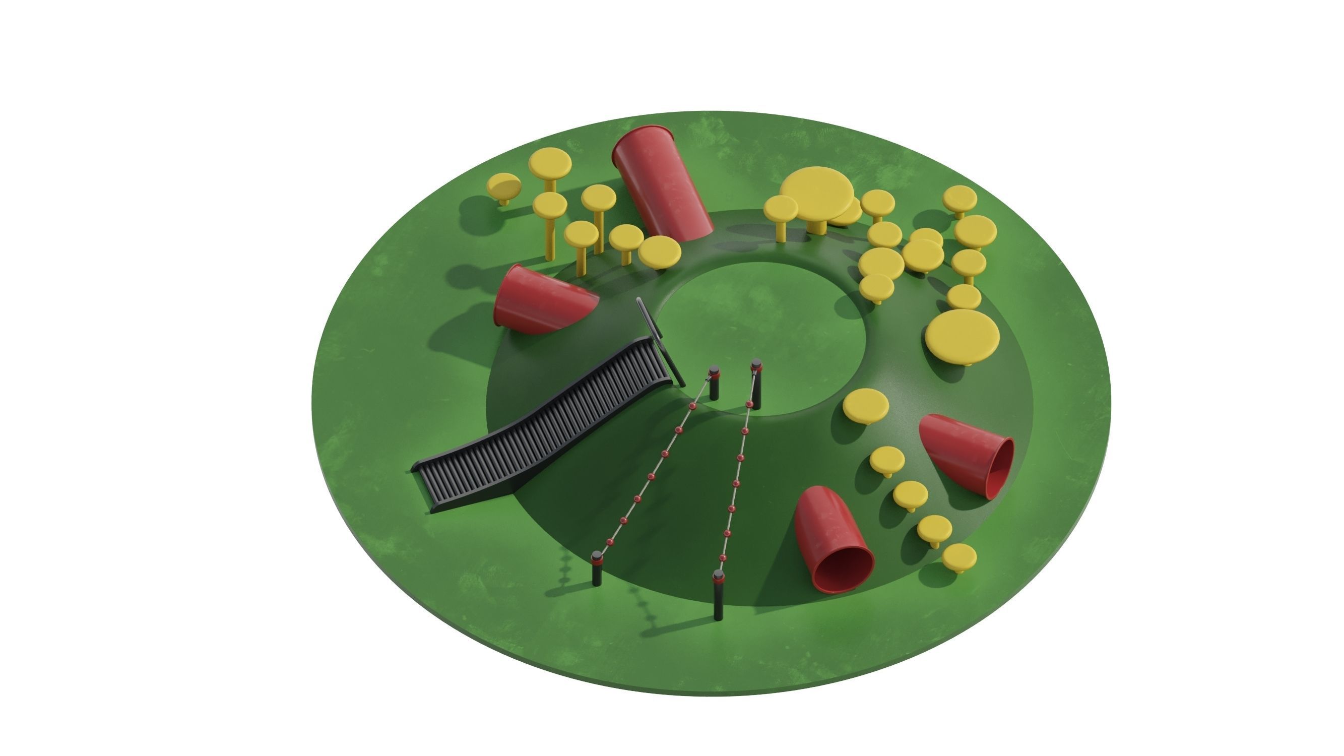 Kids Playground 4 3D model_16