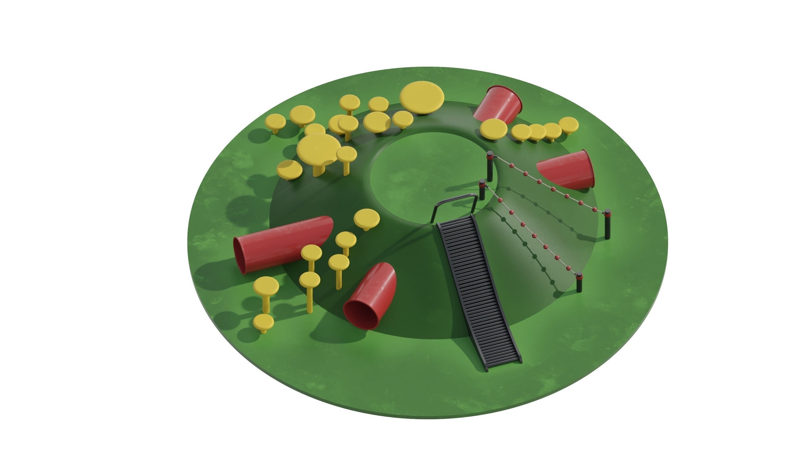 Kids Playground 4 3D model_22