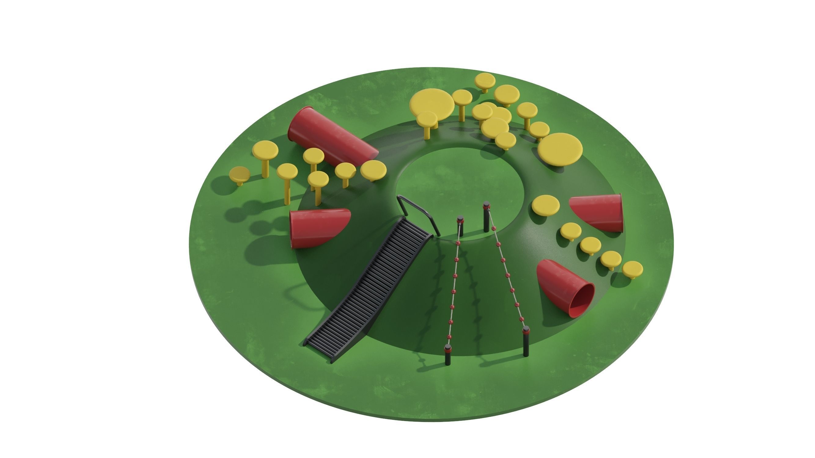 Kids Playground 4 3D model_18