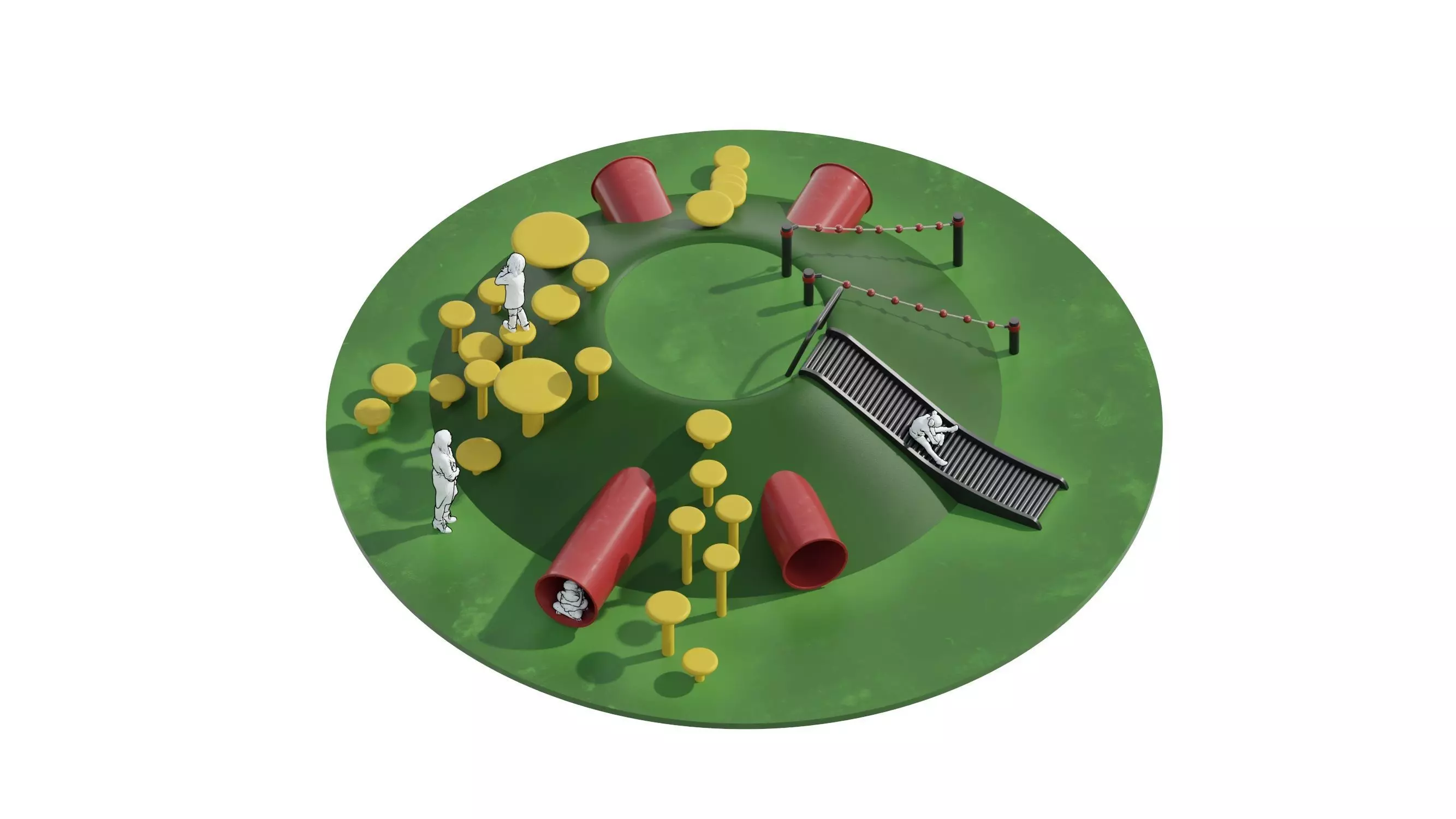 Kids Playground 4 3D model_0