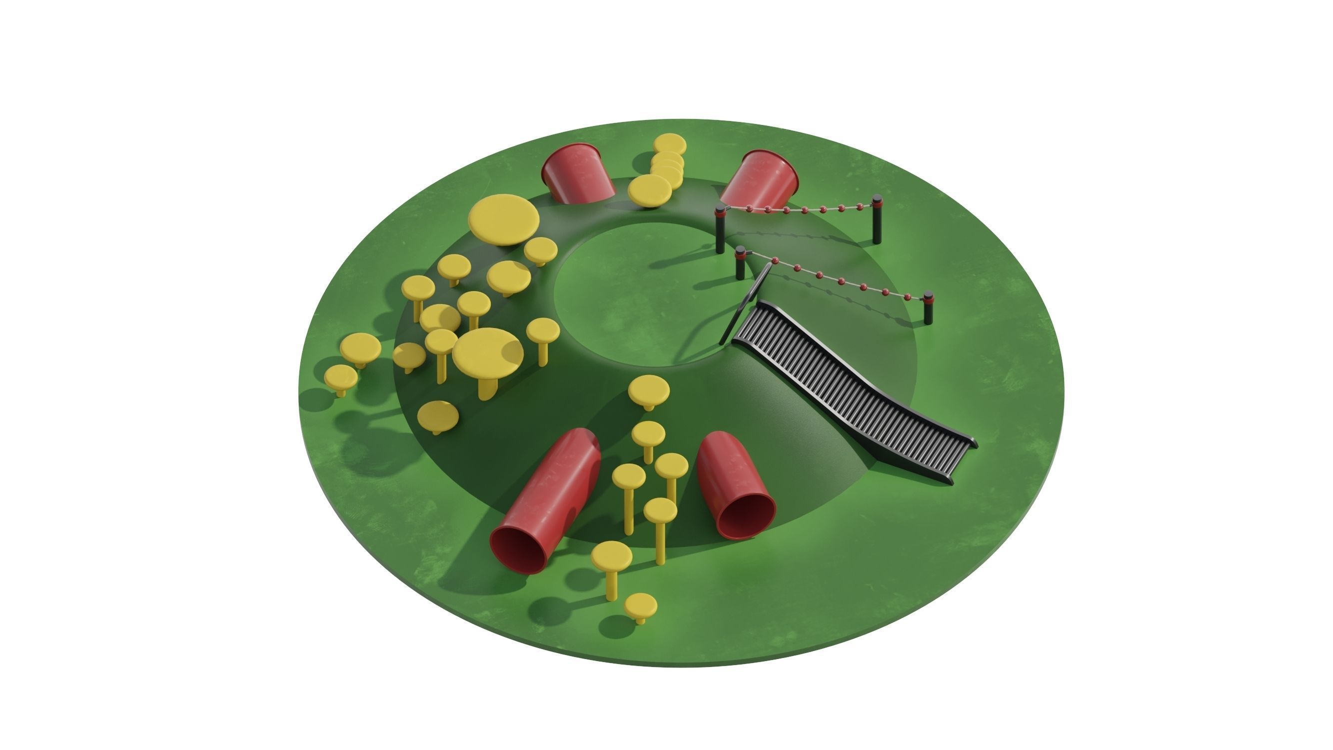 Kids Playground 4 3D model_26