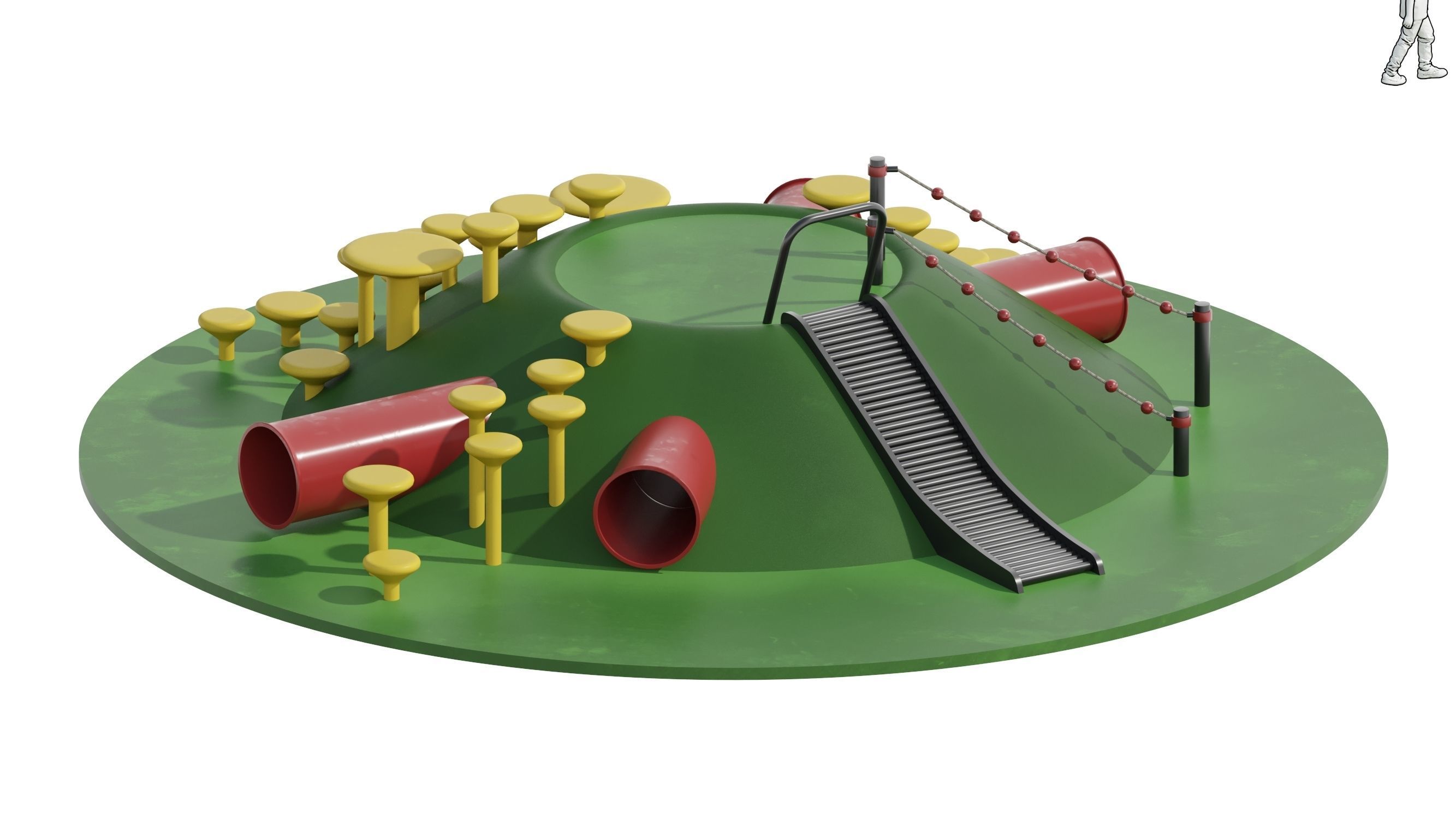 Kids Playground 4 3D model_27