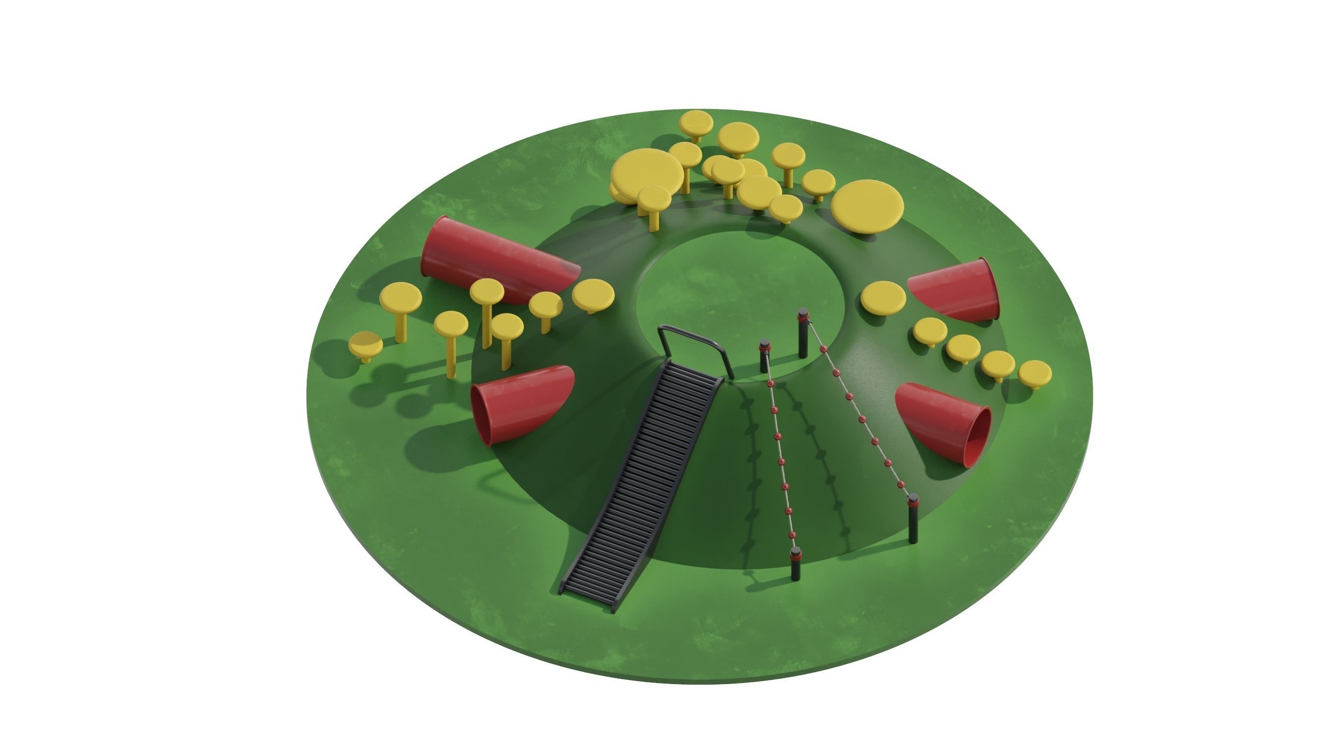 Kids Playground 4 3D model_19