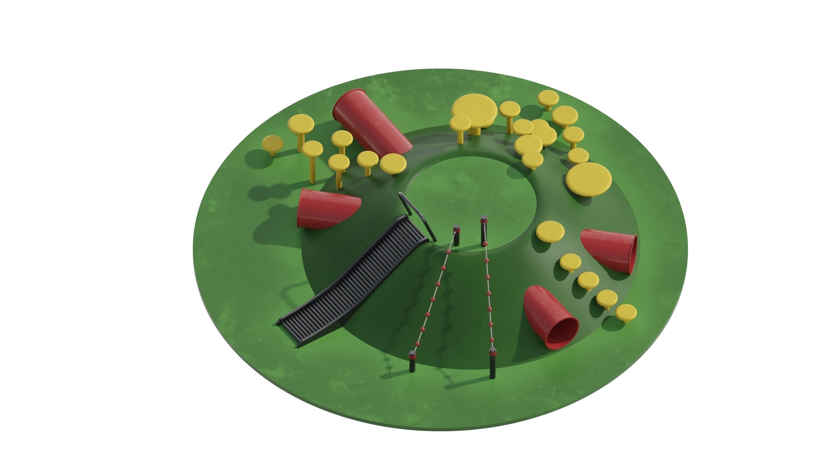 Kids Playground 4 3D model_17