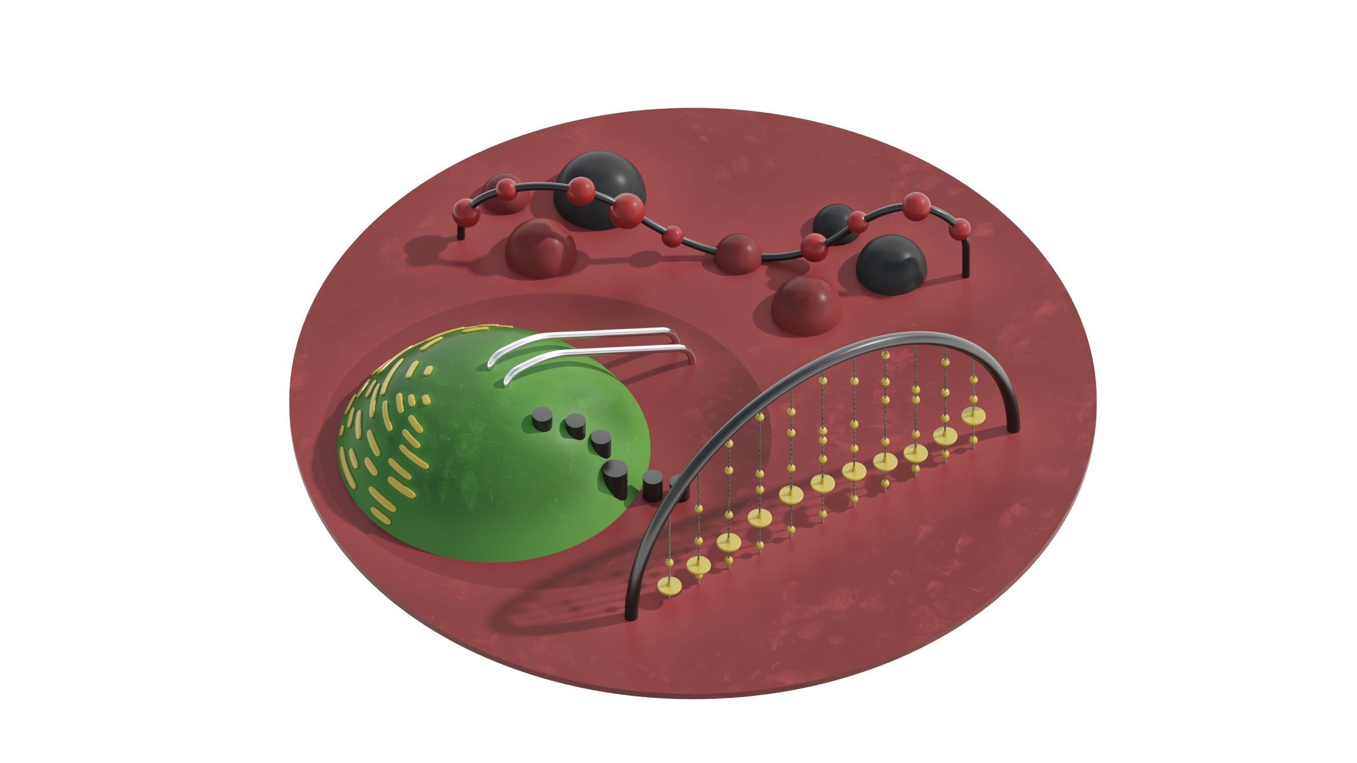 Kids Playground 5 3D model_11