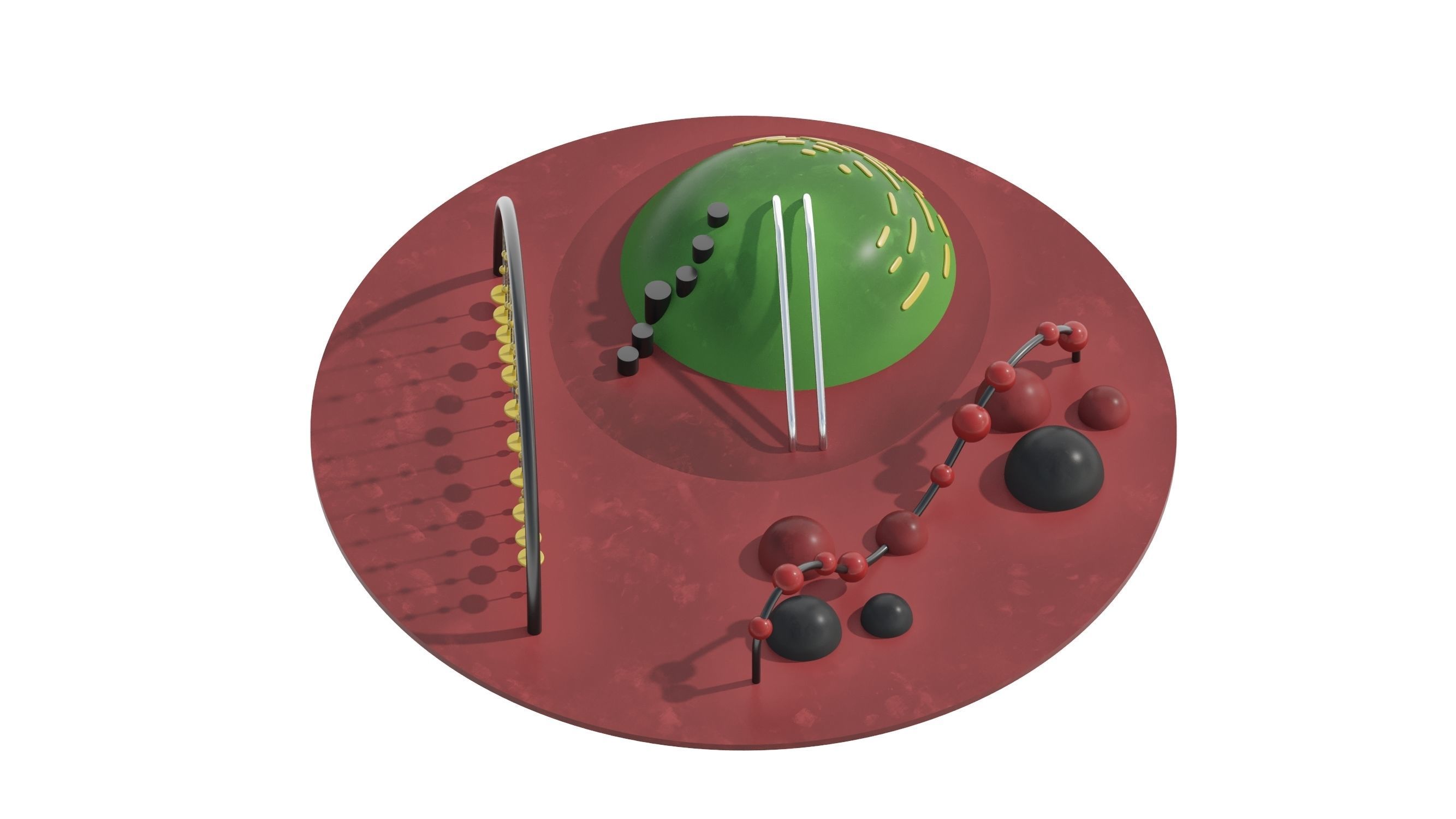 Kids Playground 5 3D model_3